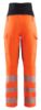 Afbeeldingen van BLÅKLÄDER Zwangerschapsbroek met 4-weg stretch 7100 High Vis oranje/zwart XS