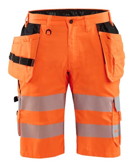 Afbeeldingen van BLÅKLÄDER Short met stretch 1586 High Vis oranje C48