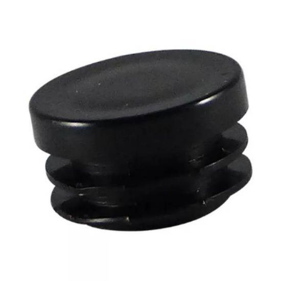 Afbeeldingen van Insteekdop rond PE zwart 16MM