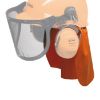 Afbeeldingen van STIHL Binnenbevestiging nekregenflap t.b.v. EXPERT Extrem