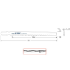 Afbeeldingen van ROTEC Decoupeerzaagblad DC420 / T345XF 5x