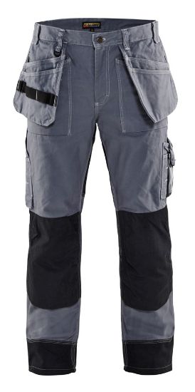 Afbeeldingen van BLÅKLÄDER Werkbroek 1550 grijs/zwart D120
