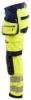 Afbeeldingen van BLÅKLÄDER Werkbroek met 4-weg stretch dames 7022 High Vis geel/marineblauw D19