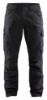 Afbeeldingen van BLÅKLÄDER Werkbroek service denim met stretch 1439 zwart/zwart C48