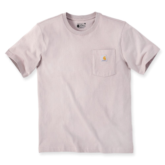 Afbeeldingen van CARHARTT T-shirt met zak K87 103296 mink S