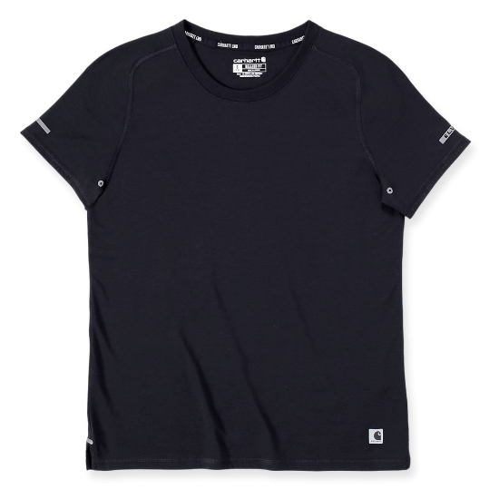 Afbeeldingen van CARHARTT T-shirt LWD relaxed dames 105849 zwart XS