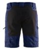 Afbeeldingen van BLÅKLÄDER Short service met stretch 1449 marineblauw/zwart C50
