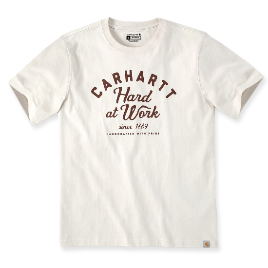 Afbeeldingen van CARHARTT T-shirt grafische print relaxed fit 106089 malt L