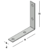 Afbeeldingen van GEBR. BODEGRAVEN Stoelhoek EV 125X125MM 25X3MM