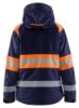 Afbeeldingen van BLÅKLÄDER Winterjas dames 4470 marineblauw/High Vis oranje L