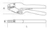 Afbeeldingen van BETA Industriële kabelschoentang 0,75-6MM² 1608A