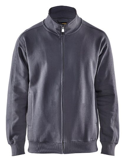 Afbeeldingen van BLÅKLÄDER Sweatshirt lange rits 3349 grijs M