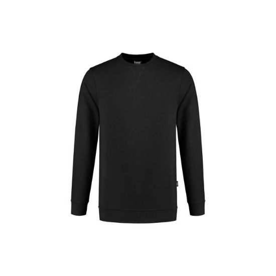 Afbeeldingen van IMAGE Fleecetrui Crew Neck Semi SlimFit Spur 14001 zwart S