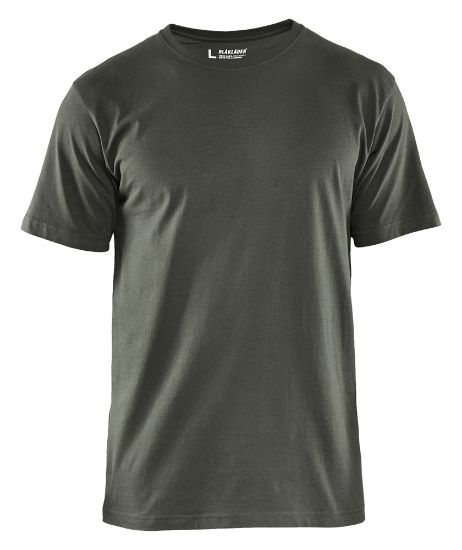 Afbeeldingen van BLÅKLÄDER T-shirt 3525 army groen L