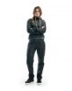 Afbeeldingen van BLÅKLÄDER Hooded sweatvest dames 3373 zwart mêlee XS