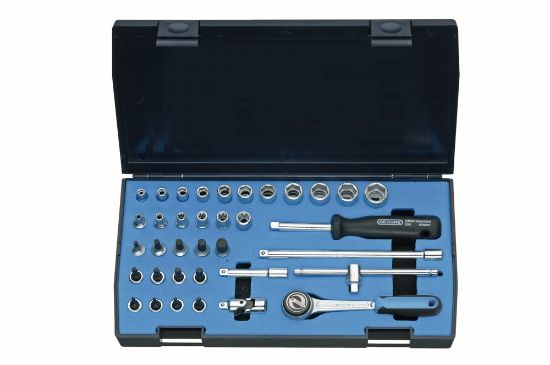 Afbeeldingen van GEDORE Dopsleutelset ¼" 20 ITU-3 divers 36x