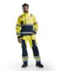 Afbeeldingen van BLÅKLÄDER Jack 4064 High Vis geel/marineblauw 4XL