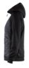Afbeeldingen van BLÅKLÄDER Hybride sweater dames 3464 zwart/donkergrijs L