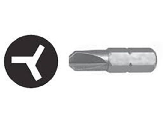 Afbeeldingen van MAGNA Insertbit ¼" tri-wing1
