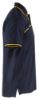 Afbeeldingen van BLÅKLÄDER Poloshirt 3389 donkerblauw/geel S