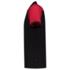 Afbeeldingen van TRICORP Poloshirt bi-colour Naden 202006 zwart/rood XS