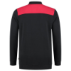 Afbeeldingen van TRICORP Polosweater bi-colour Naden 302004 zwart/rood XS