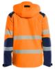 Afbeeldingen van BLÅKLÄDER Softshell winterjas lichtgewicht 4400 High Vis oranje/marineblauw L