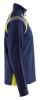 Afbeeldingen van BLÅKLÄDER Sweater met halve rits Visible 3432 marineblauw/High Vis geel S