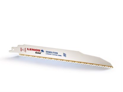 Afbeeldingen van LENOX Reciprozaagblad gold POWER ARC 9108G 229X25X1,1MM 8 TPI 5x