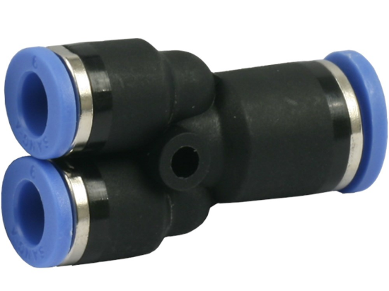 Afbeeldingen van Y-verloop PIF 8MM - 2X4MM