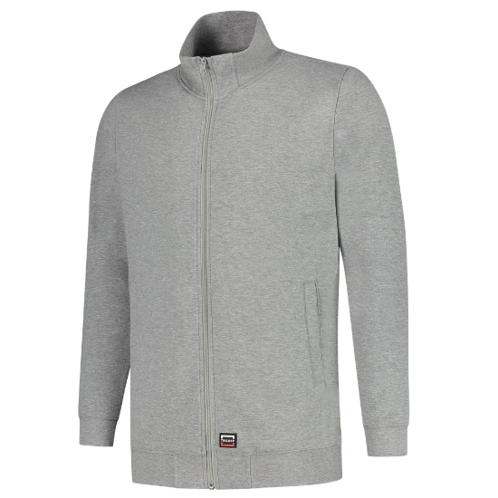 Afbeeldingen van TRICORP Sweatvest 60°C wasbaar 301017 grijs melange 2XL