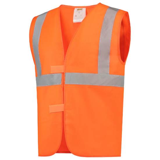 Afbeeldingen van TRICORP Veiligheidsvest ISO20471 453013 fluor oranje XS-S