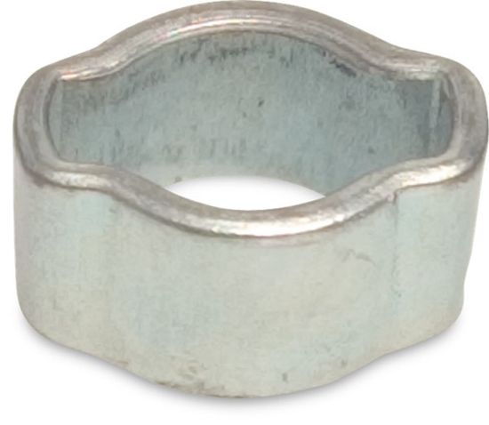 Afbeeldingen van PROFEC Dubbel oor klem staal VZ 11X13MM 7MM