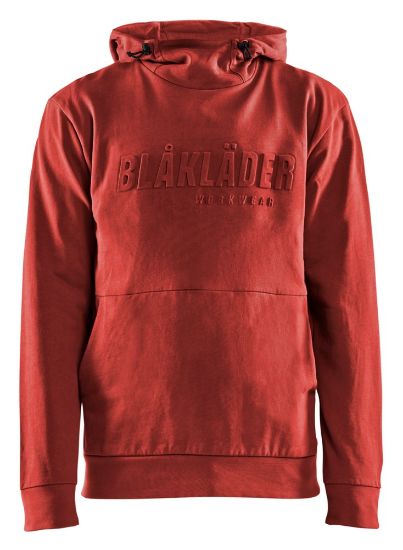 Afbeeldingen van BLÅKLÄDER Hoodie 3D 3530 gebrand rood L