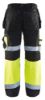 Afbeeldingen van BLÅKLÄDER Werkbroek X1500 1508 zwart/High Vis geel C60