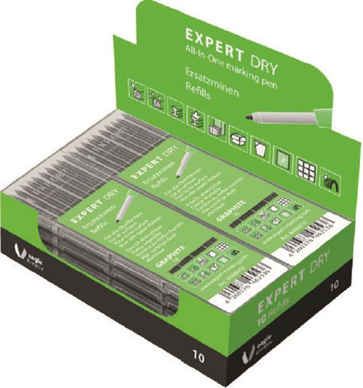 Afbeeldingen van EXPERT Navulset Dry Basic grafiet 10x