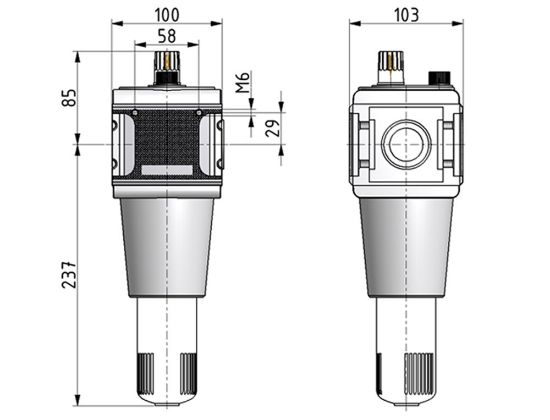 Afbeeldingen van Olienevelaar G1"16bar BG5