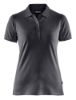 Afbeeldingen van BLÅKLÄDER Poloshirt piqué dames 3307 donkergrijs L