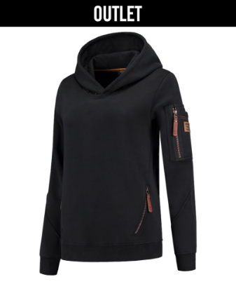 Afbeeldingen van TRICORP Hoodie Premium dames 304006 zwart M