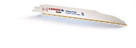 Afbeeldingen van LENOX Reciprozaagblad gold POWER ARC 966G 229X22X1,6MM 6 TPI 5x