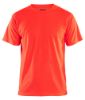 Afbeeldingen van BLÅKLÄDER T-shirt UV Visible 3331 High Vis rood 2XL