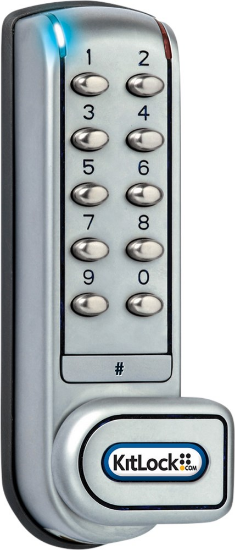 Afbeeldingen van Elektronisch pincodeslot verticaal