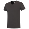 Afbeeldingen van TRICORP T-shirt V-hals Slim-Fit 101005 donkergrijs L