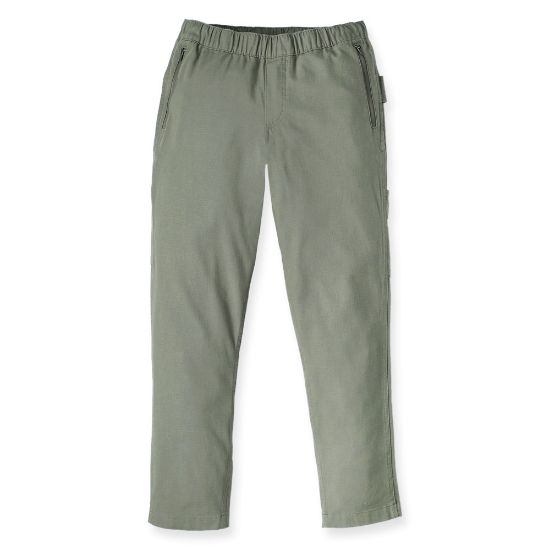 Afbeeldingen van CARHARTT Broek ripstop relaxed fit dames 106194 dusty olive M
