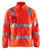 Afbeeldingen van BLÅKLÄDER Fleecejas 4833 High Vis rood S
