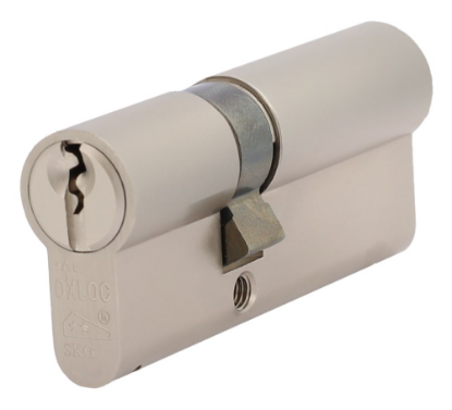 Afbeeldingen van OXLOC Profielcilinder dubbel O5 vernikkeld 35/45MM SKG**