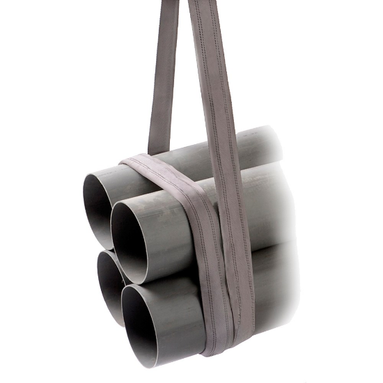 Afbeeldingen van Rondstrop grijs 4T 8M omtrek 4M werklengte