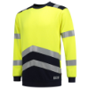 Afbeeldingen van TRICORP Sweater Multinorm bi-colour 303002 fluor geel/inkt L
