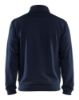 Afbeeldingen van BLÅKLÄDER Sweater service met rits 3362 donker marineblauw/High Vis geel L