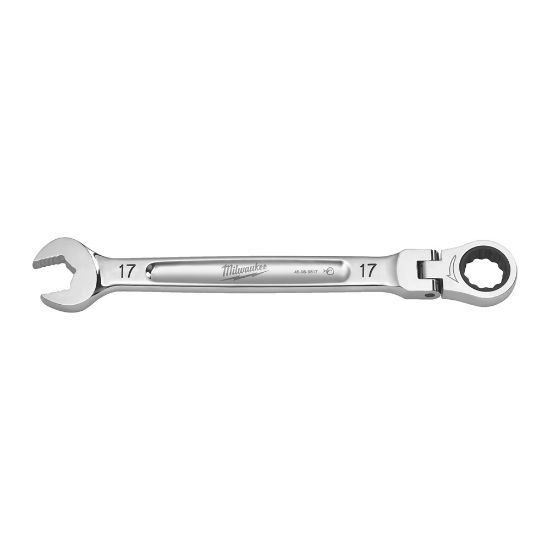 Afbeeldingen van MILWAUKEE Ringratelsteeksleutel flexibel MAXBITE 17MM